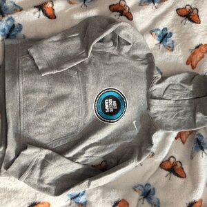 Nike Gray and Blue Soccer Camps Hoodie